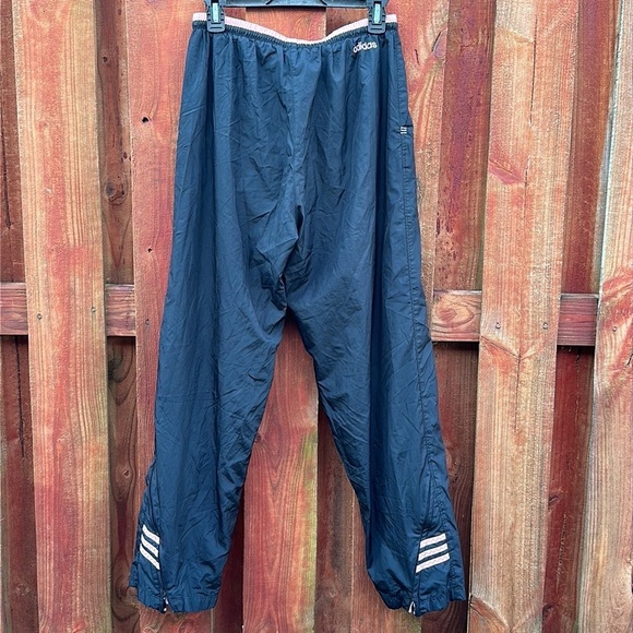 Adidas Womenswear Track Pants Black/Pink Drawstring Pocket Size M - Picture 12 of 14